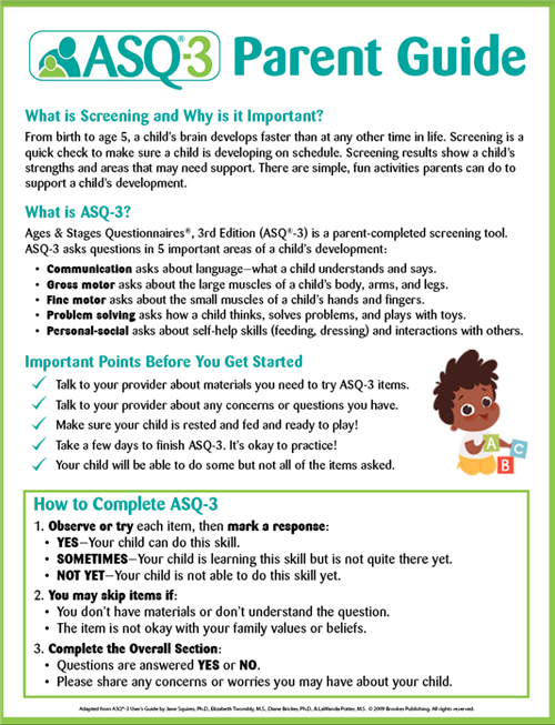 ASQ Parent Info